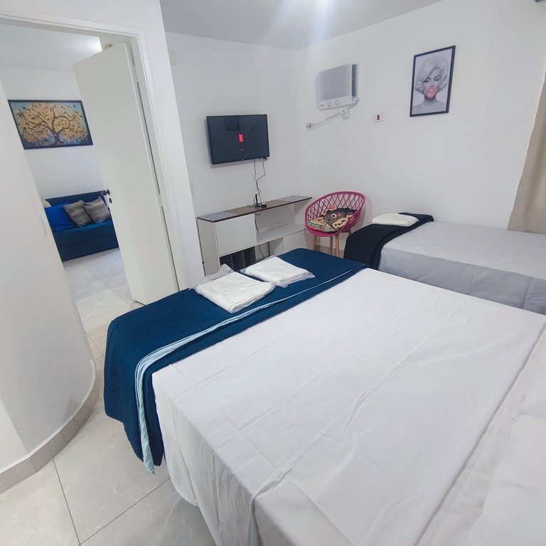 Apartamento Paulista 4 Pessoas Liberdade, Hakka e Hospitais